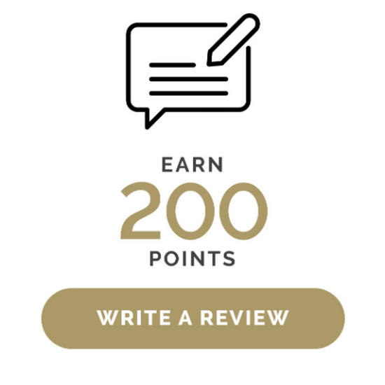 earn 200 points with writing a spectacular review