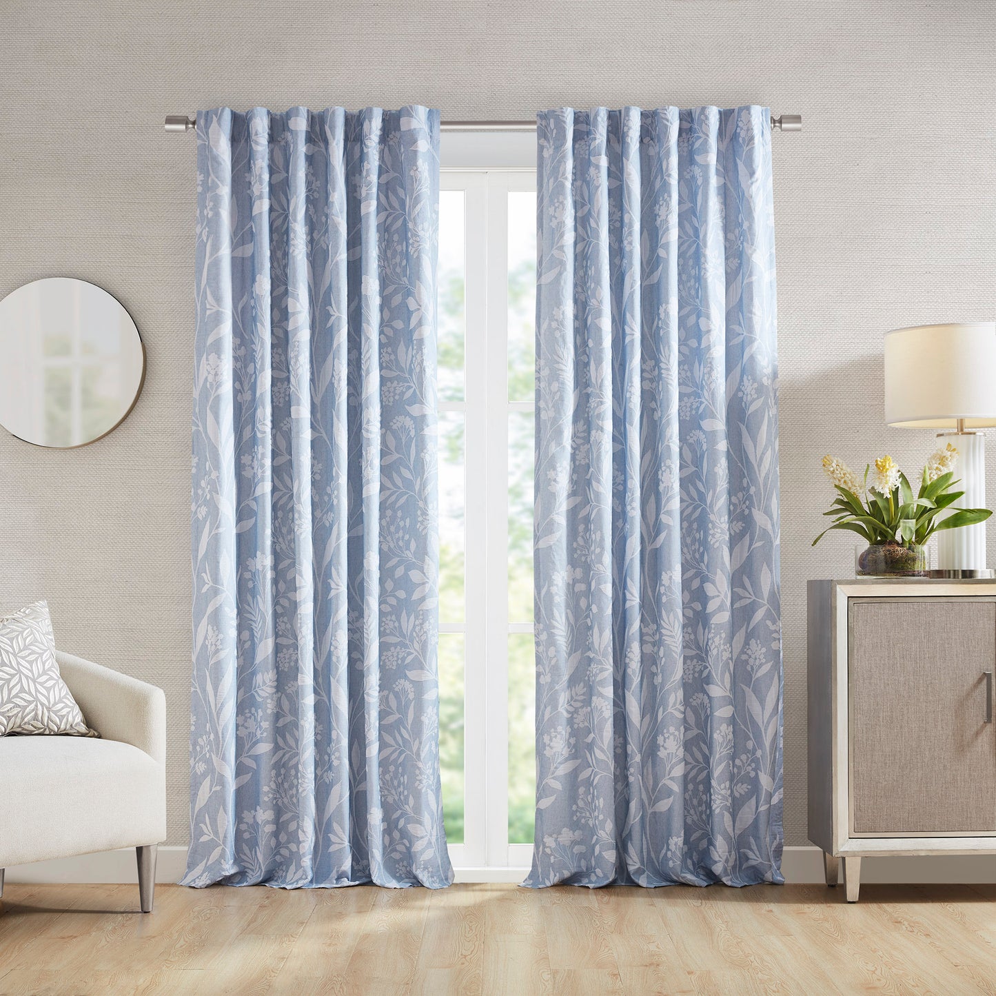 Croscill Home Floral Curtain Panel (Single)