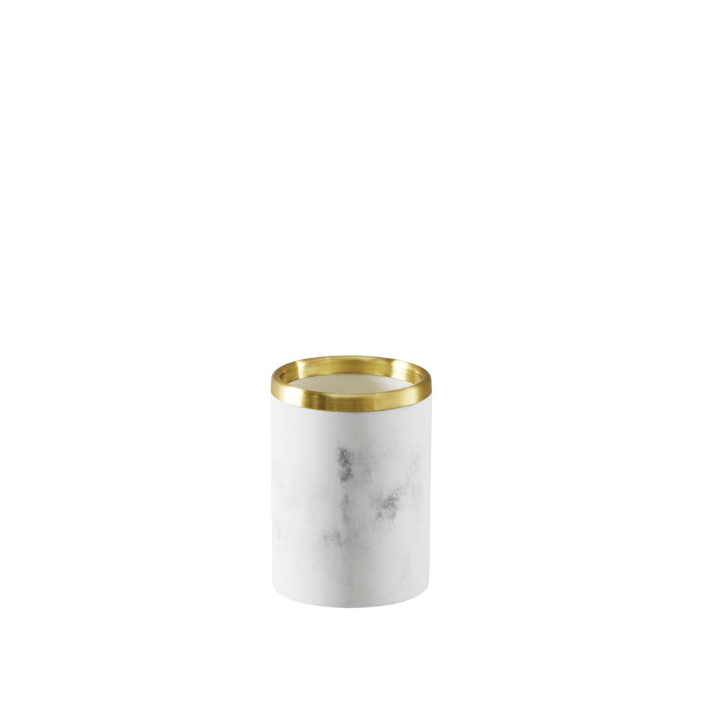 Croscil Gold Marbled Resin Tumbler