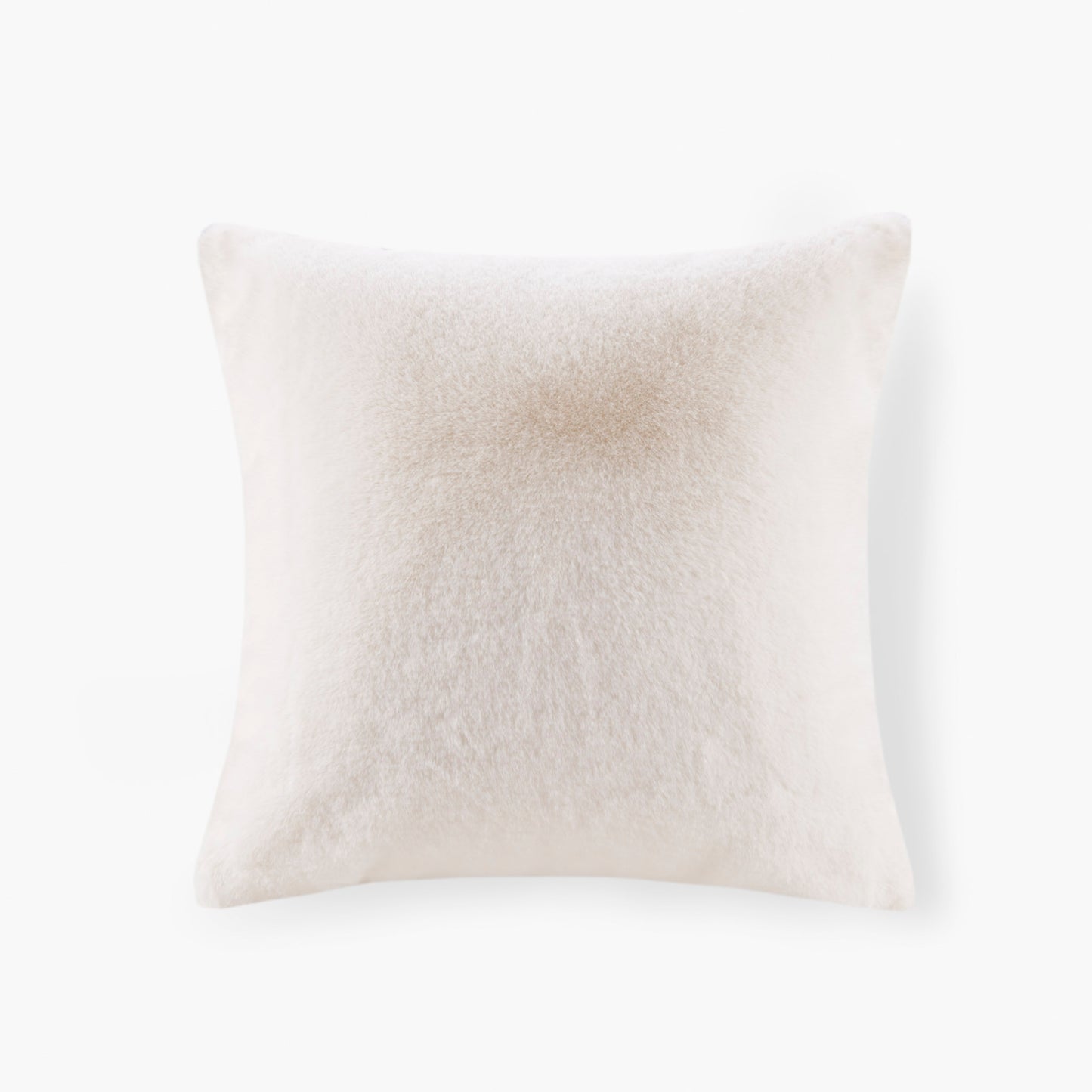 Croscil Solid Sable Fur Pillow with Zipper