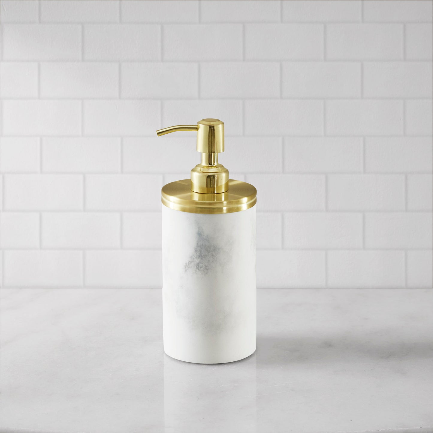 Croscil Gold Marbled Resin Lotion Pump