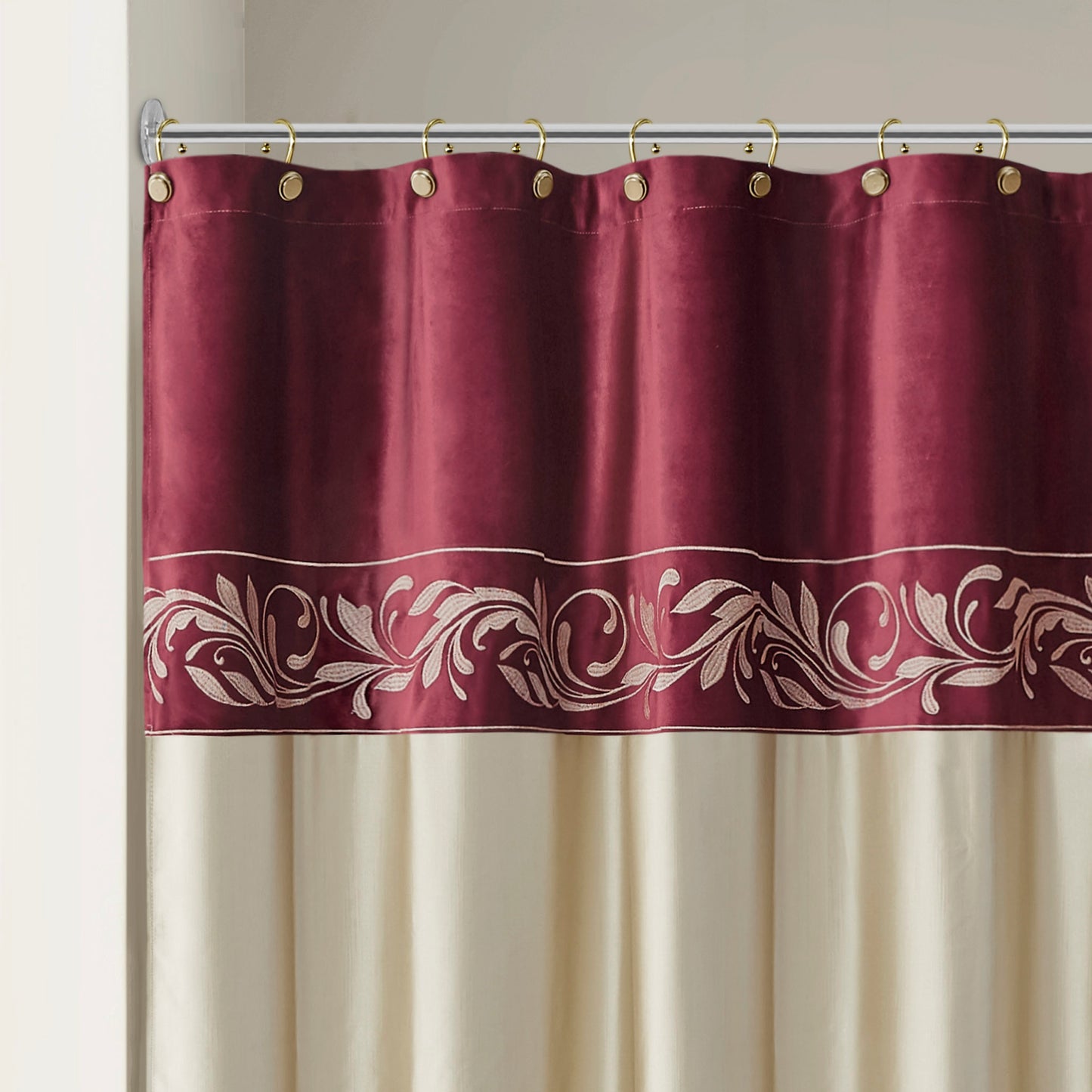 Croscill Classics Embroidery Shower Curtain