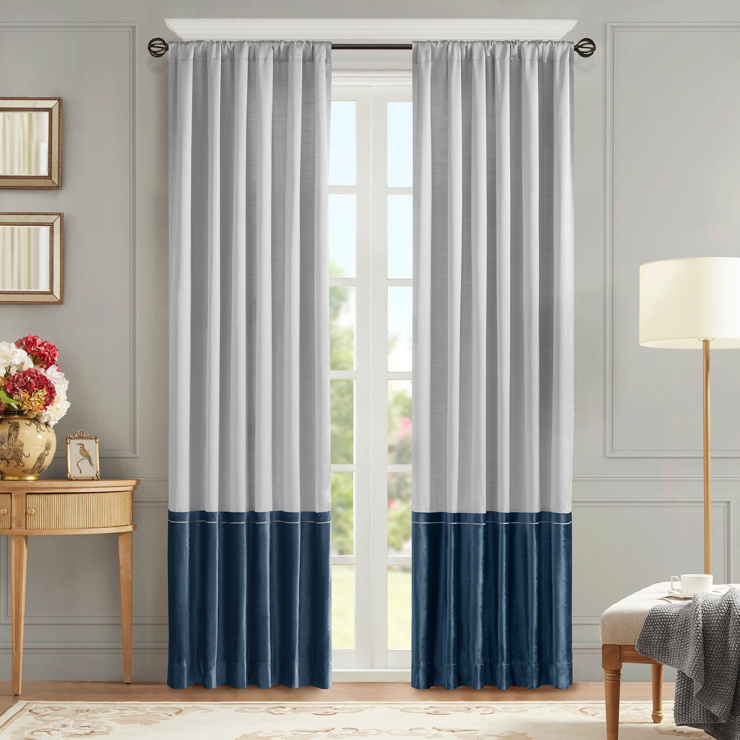 Croscill Classics Invertible Curtain Panel (Single)