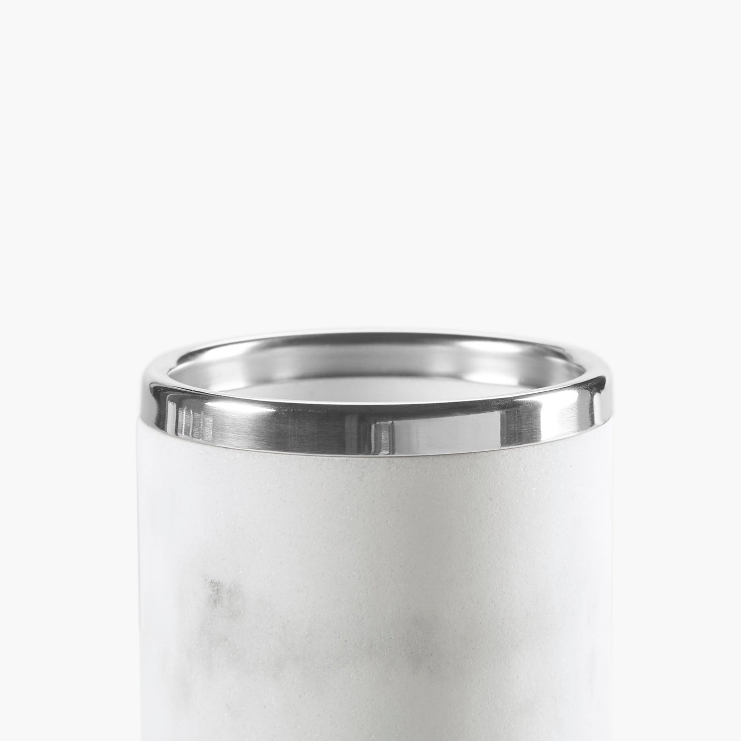 Croscil Silver Marbled Resin Tumbler