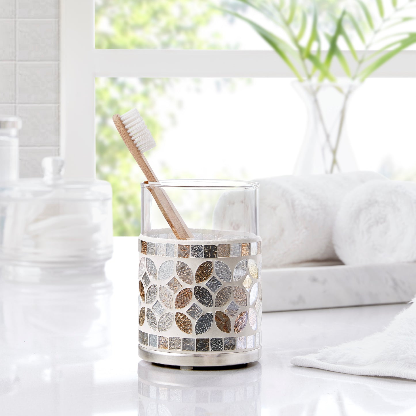 Croscil Mosaic Glass Tumbler