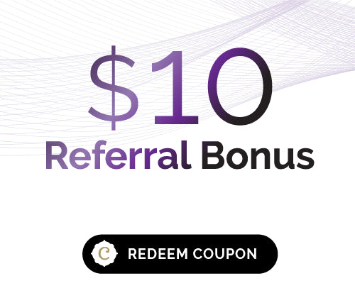 $10 - Referral Bounus - Redeem Coupon
