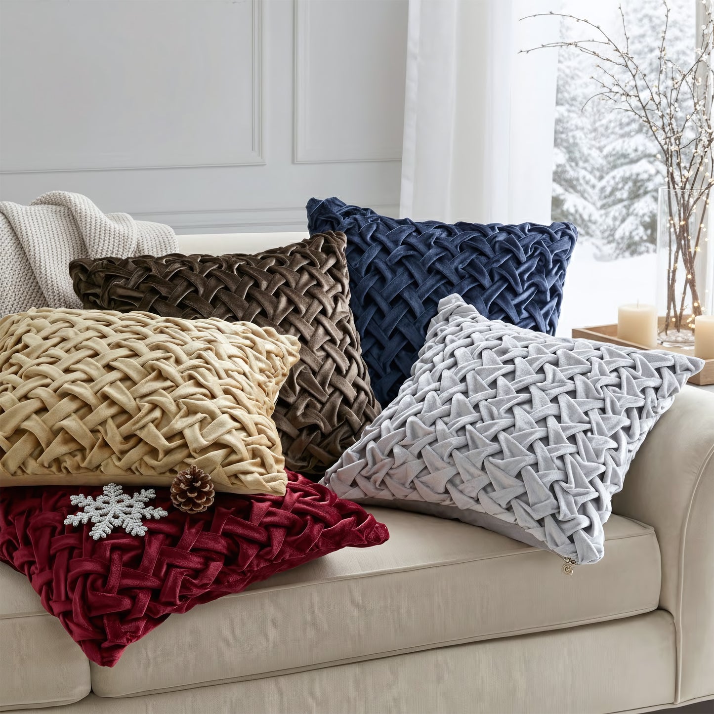Winchester Square Decor Pillow