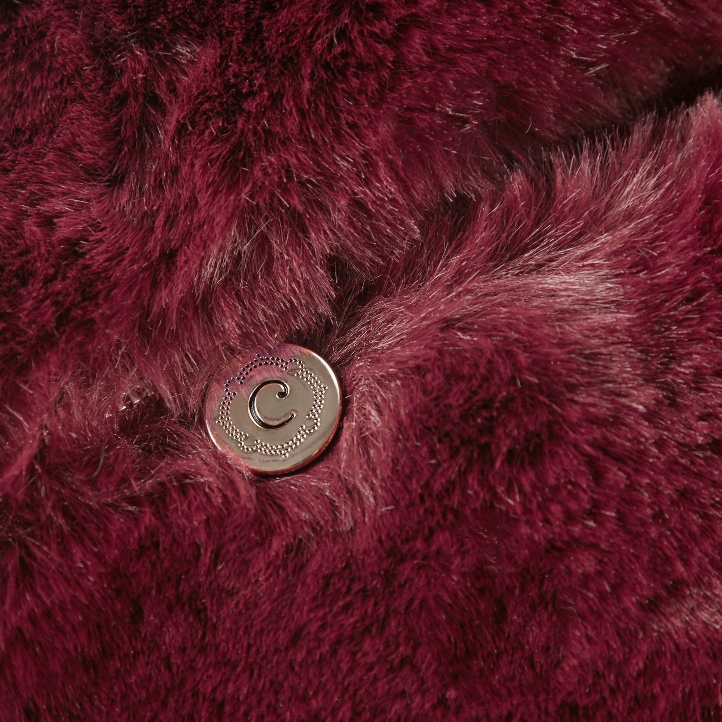 Croscil Solid Sable Fur Pillow with Zipper