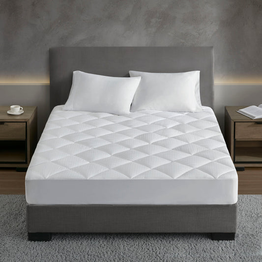 Croscil Dobby Cotton Waterproof Mattress Pad