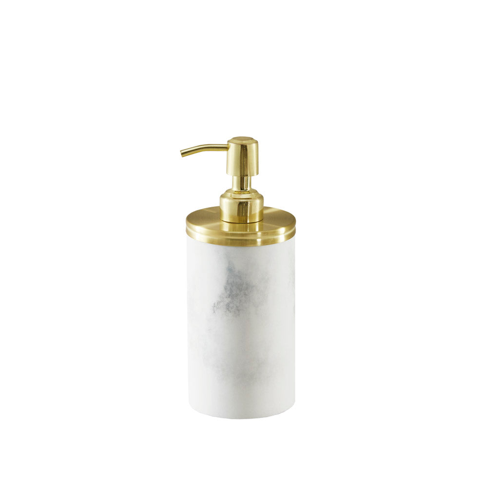 Croscil Gold Marbled Resin Lotion Pump