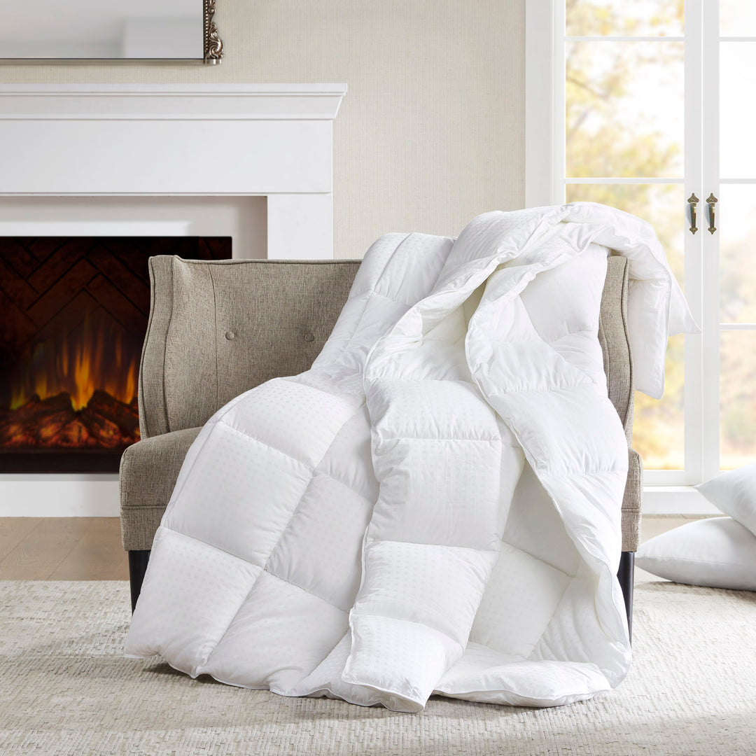Croscill - Signature Dobby Cotton Down Alternative Comforter - Basic  Bedding – Croscill Online Store