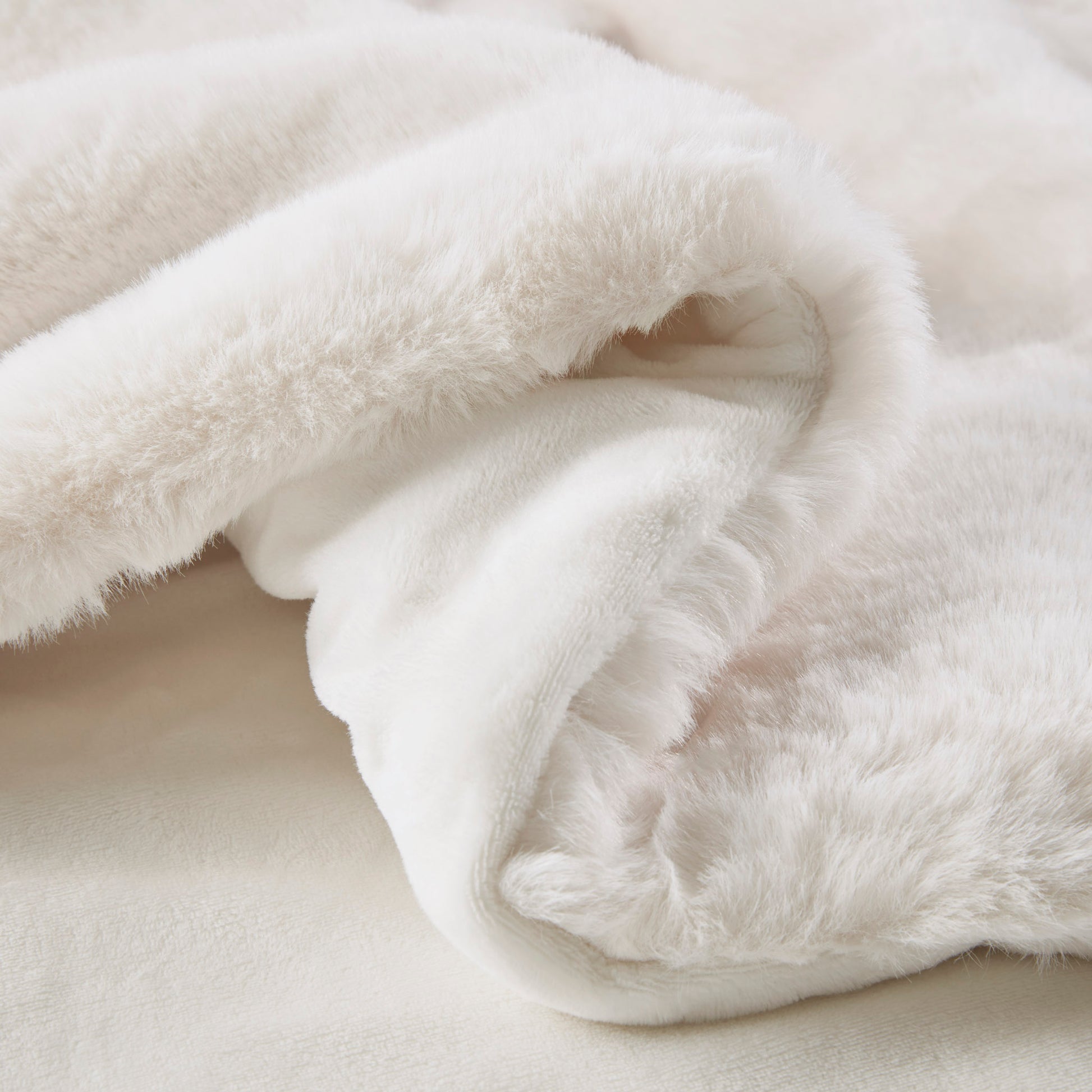 Croscil Solid Sable Fur Throw