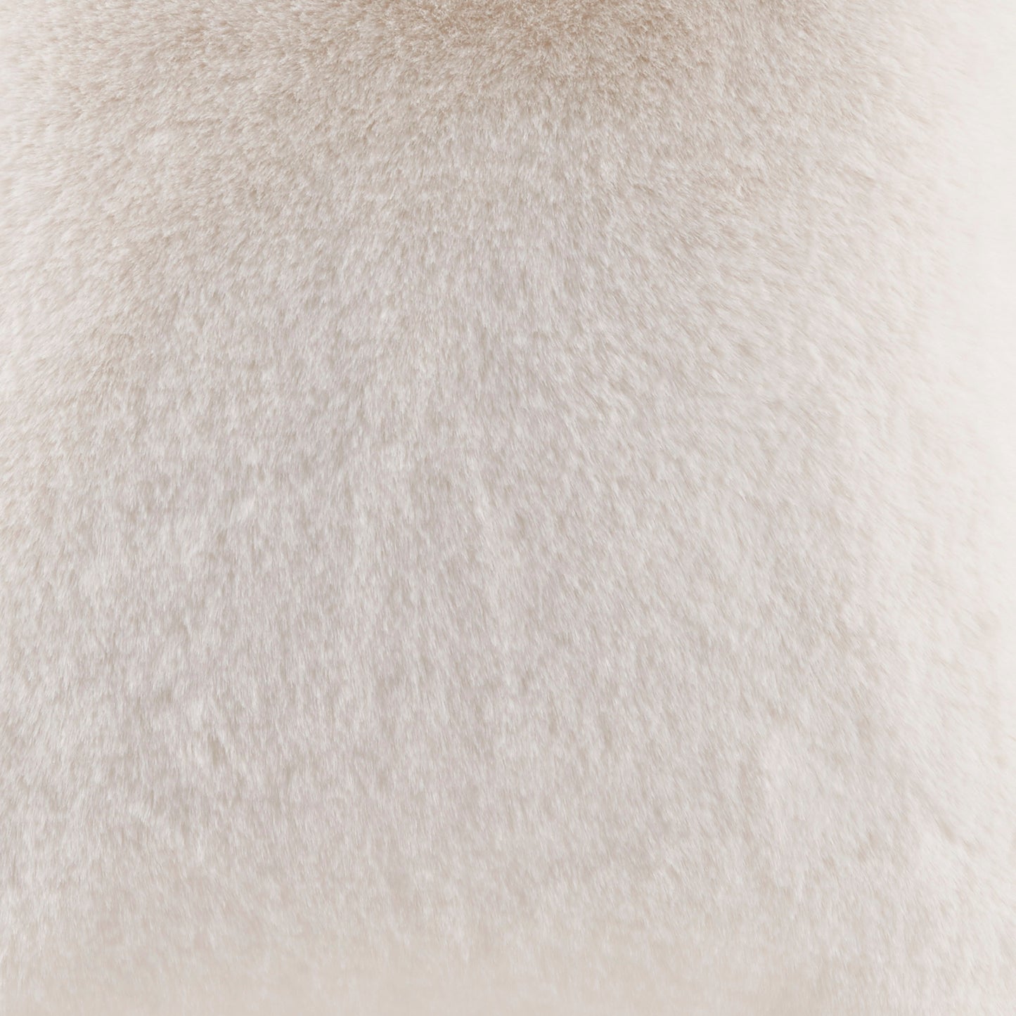 Croscil Solid Sable Fur Pillow with Zipper