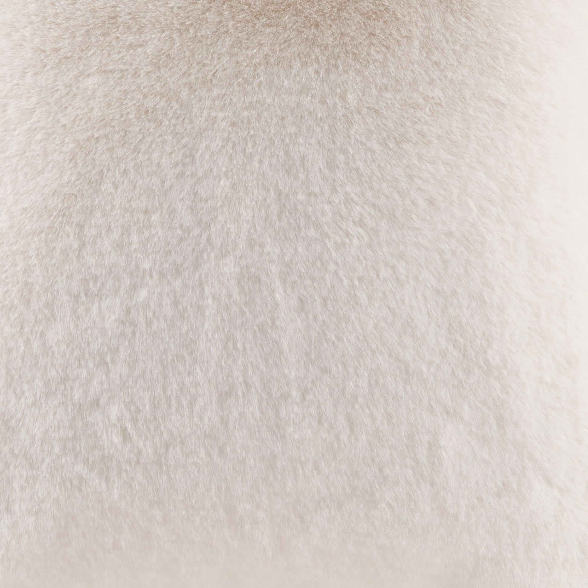 Croscil Solid Sable Fur Pillow with Zipper