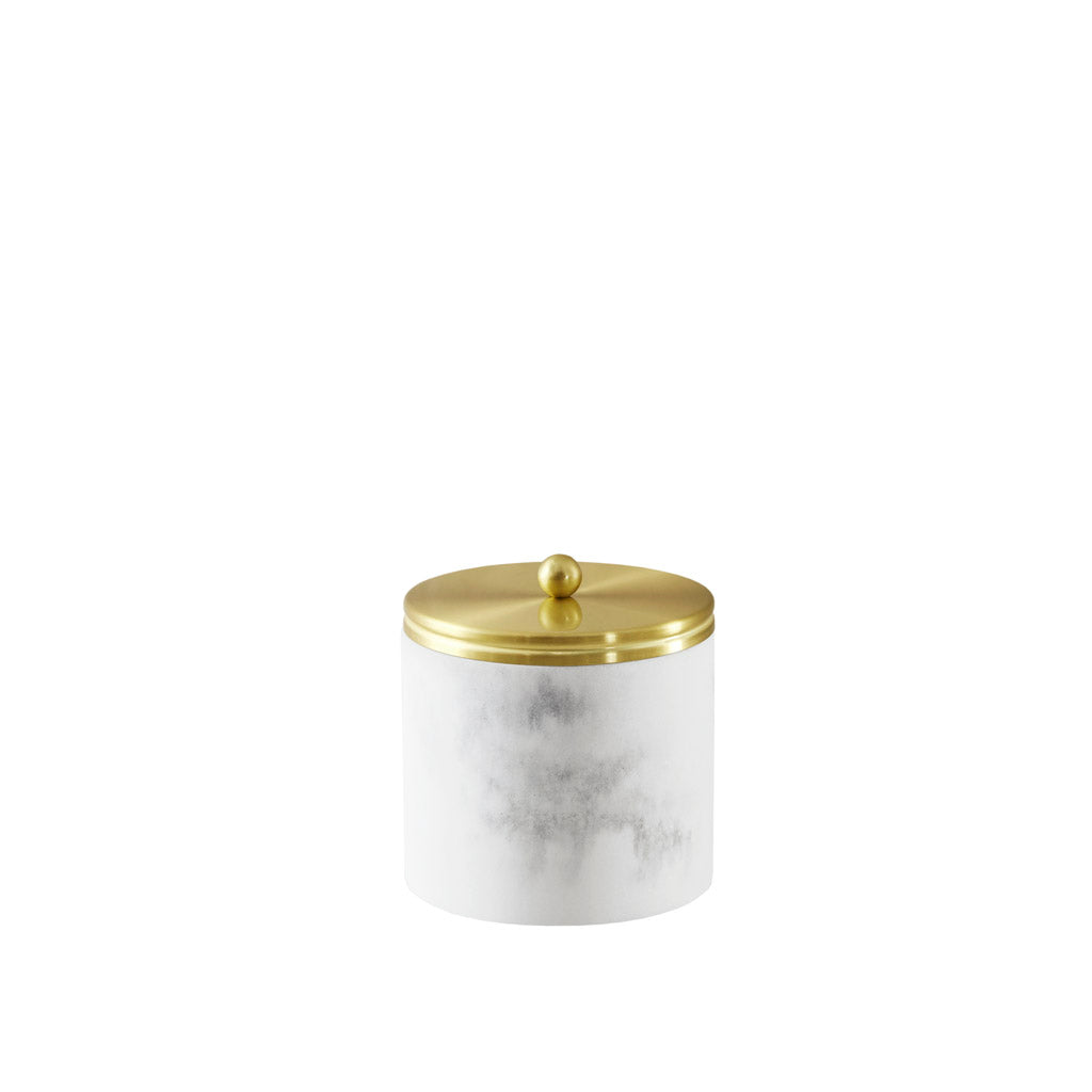 Croscil Silver Marbled Resin Tumbler