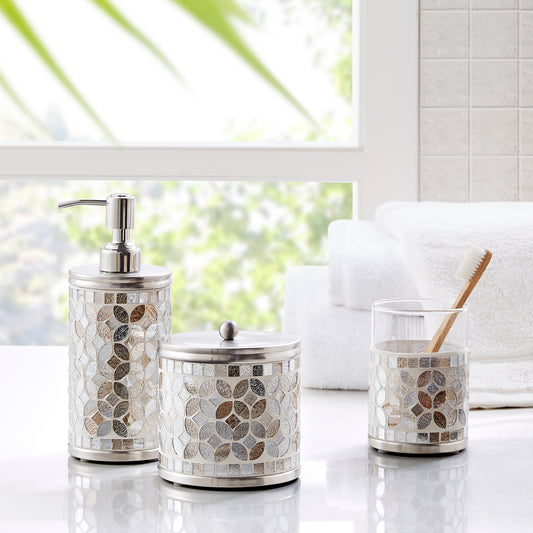 Polished Chrome 6 Piece Matching Bathroom Accessory Set - Luxury Bath  Collection