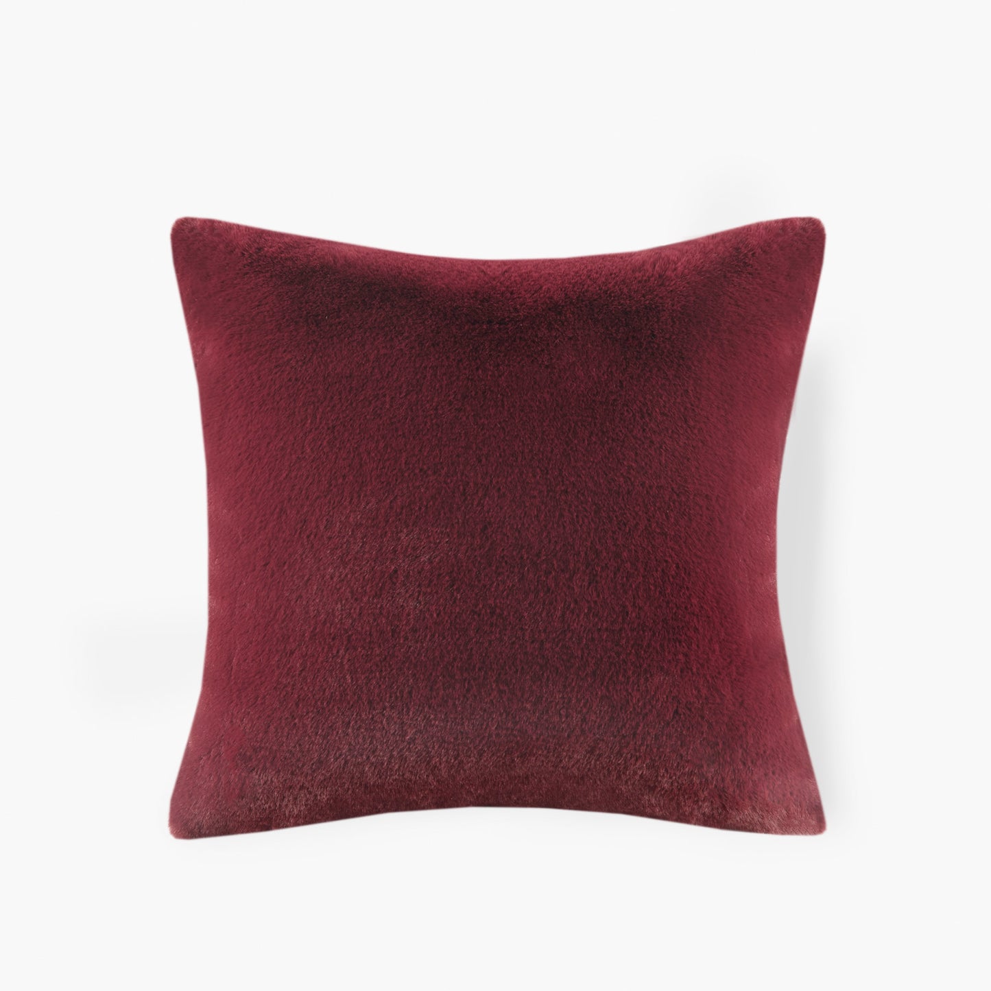 Croscil Solid Sable Fur Pillow with Zipper