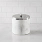 Croscil Silver Marbled Resin Tumbler