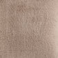 Croscil Solid Sable Fur Pillow with Zipper