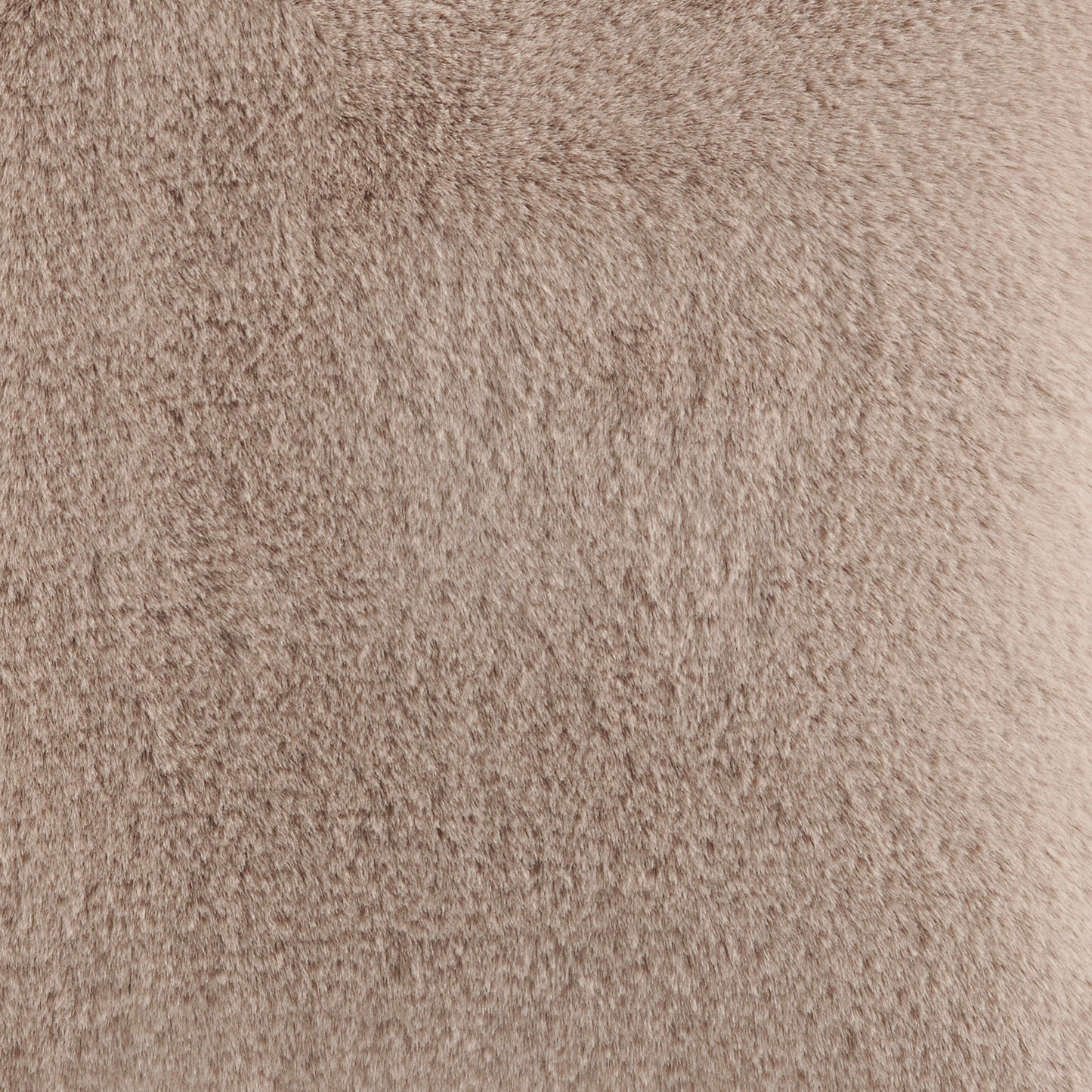 Croscil Solid Sable Fur Pillow with Zipper