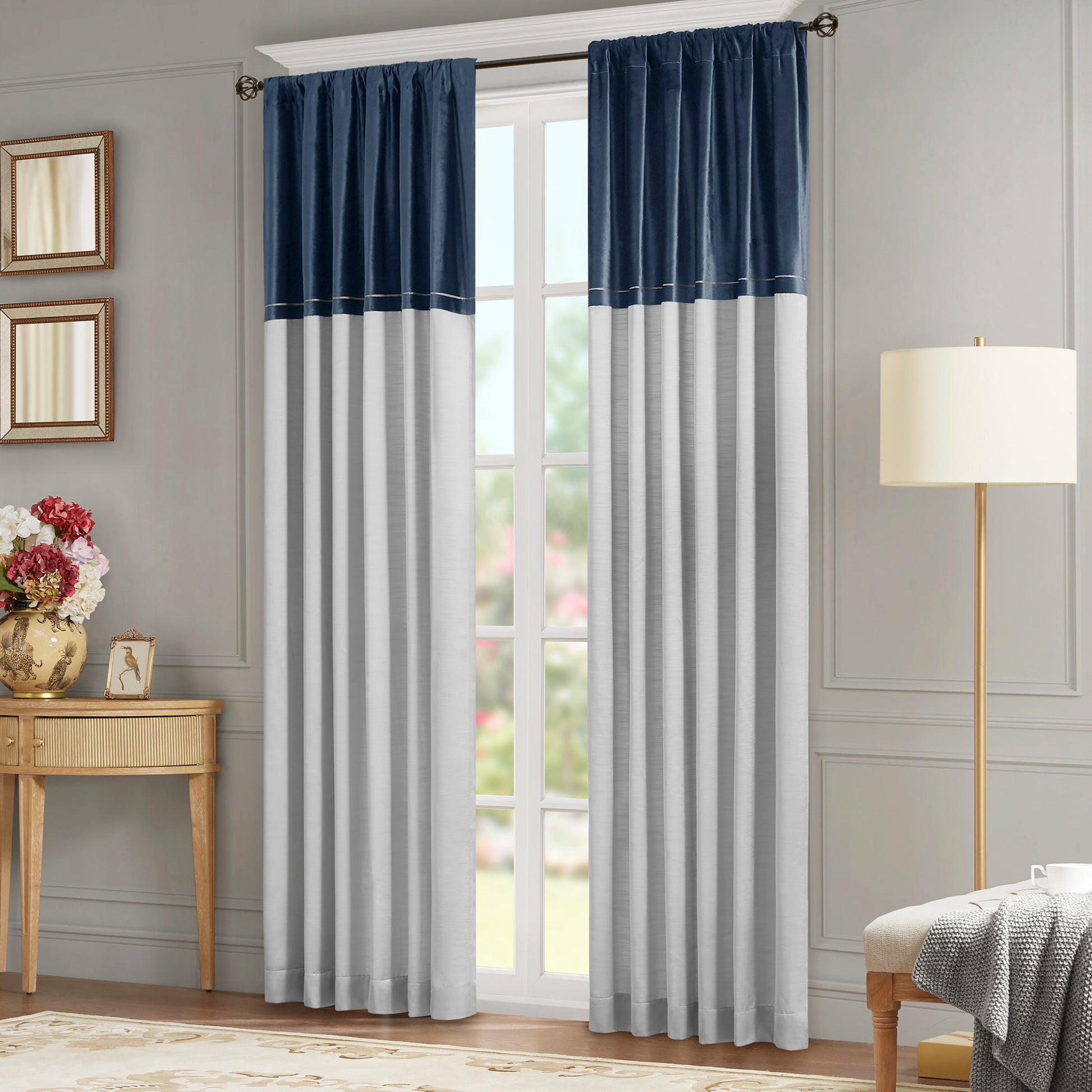 Croscill Classics Invertible Curtain Panel (Single)