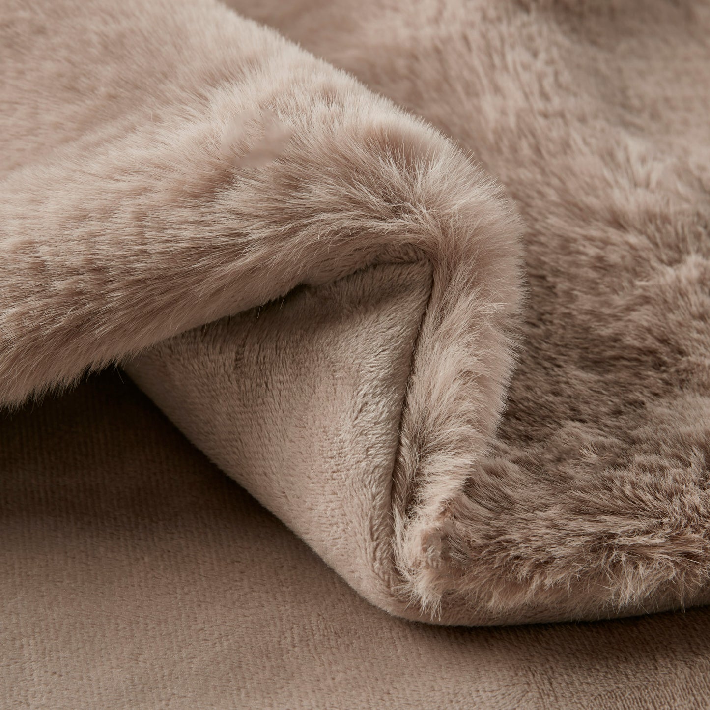 Croscil Solid Sable Fur Throw