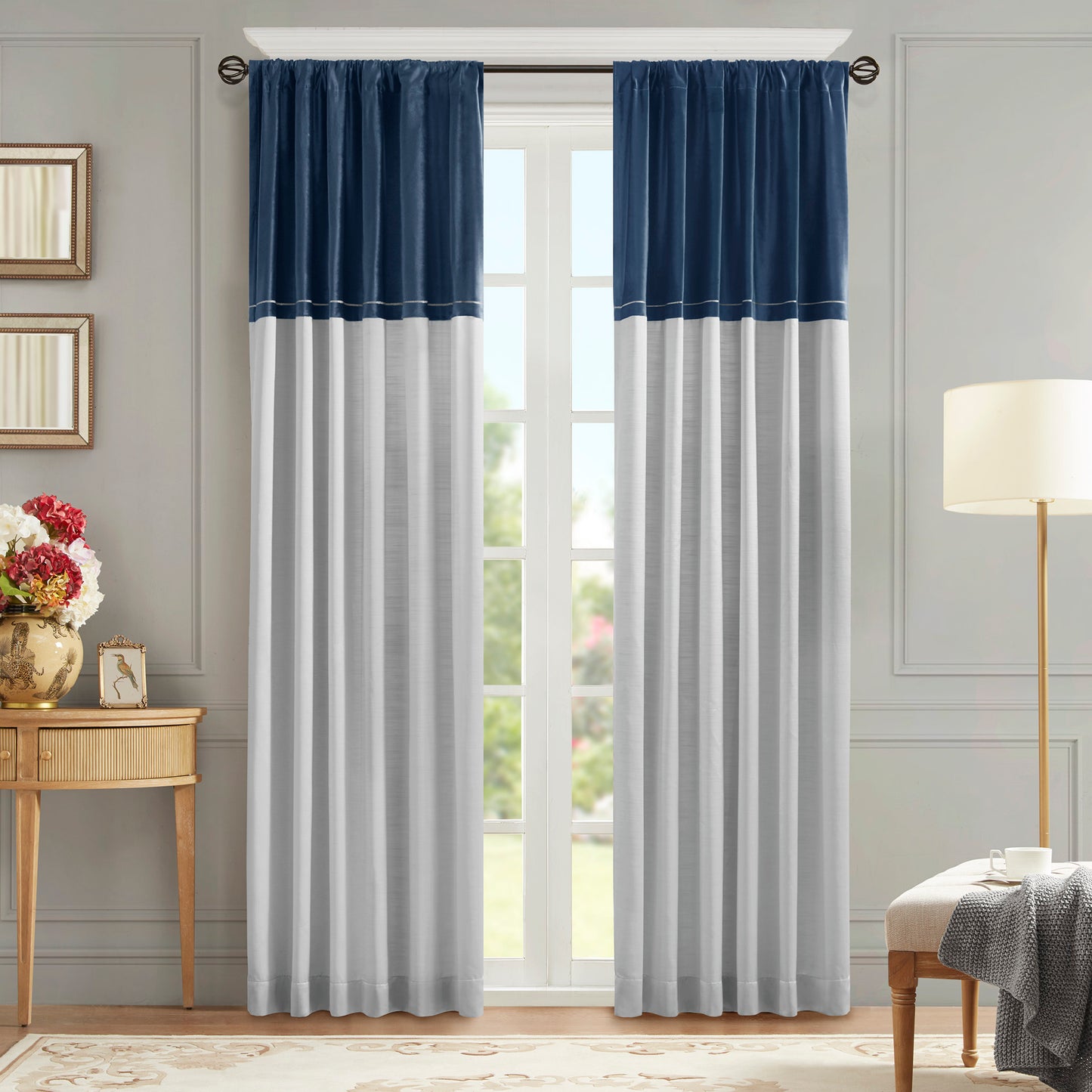 Croscill Classics Invertible Curtain Panel (Single)