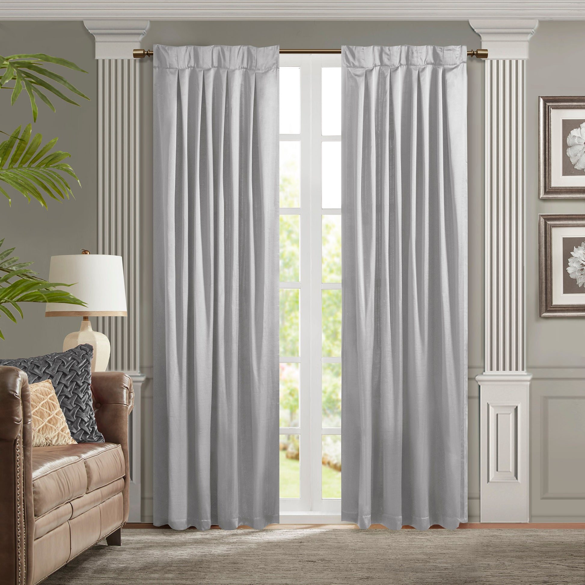 Croscill Classics Pleat Curtain Panel with Tieback (Single)