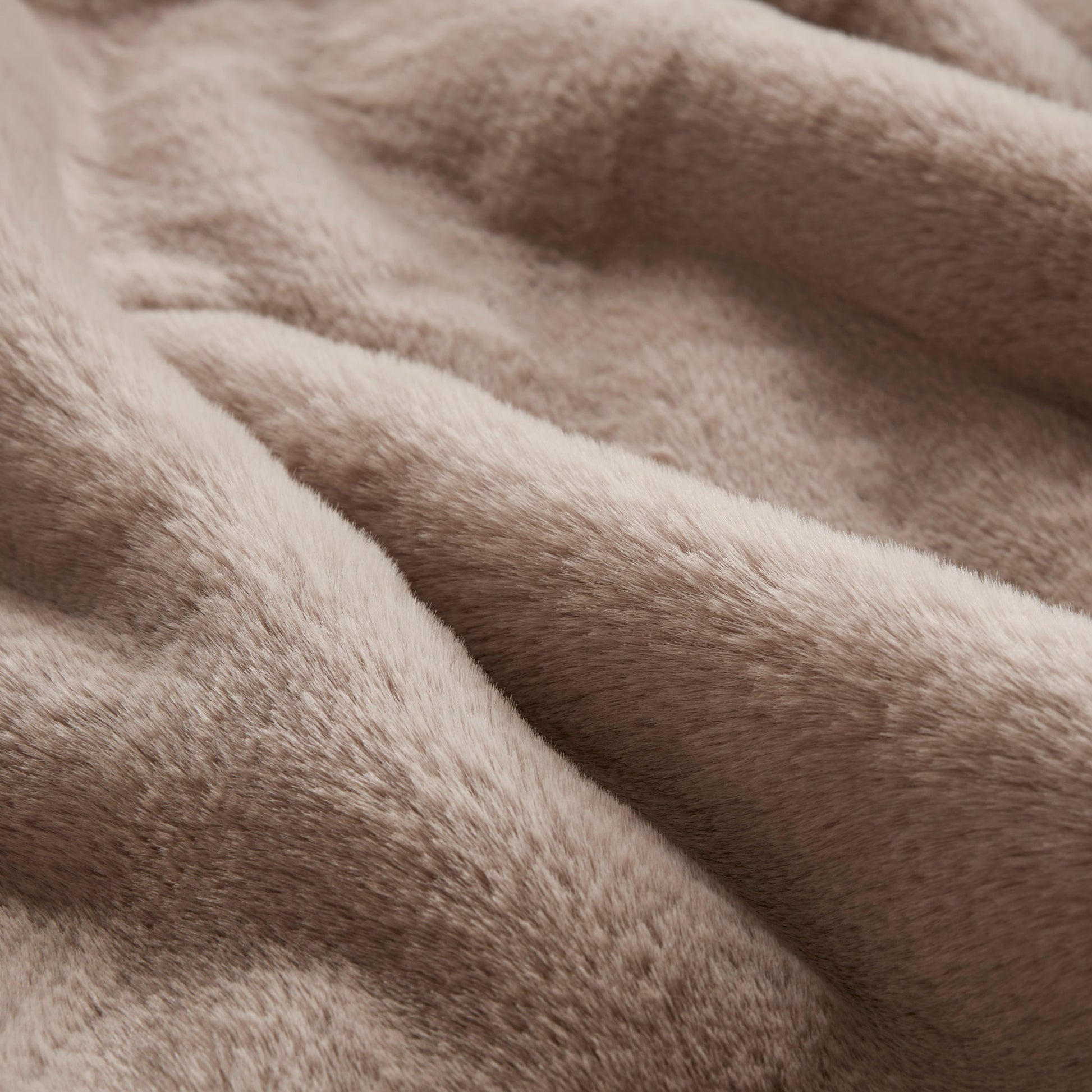 Croscil Solid Sable Fur Throw