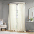 Roll-Up Sleeve & Cornelli Embroidery Front Panel - Natural main image 1
