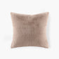 Croscil Solid Sable Fur Pillow with Zipper