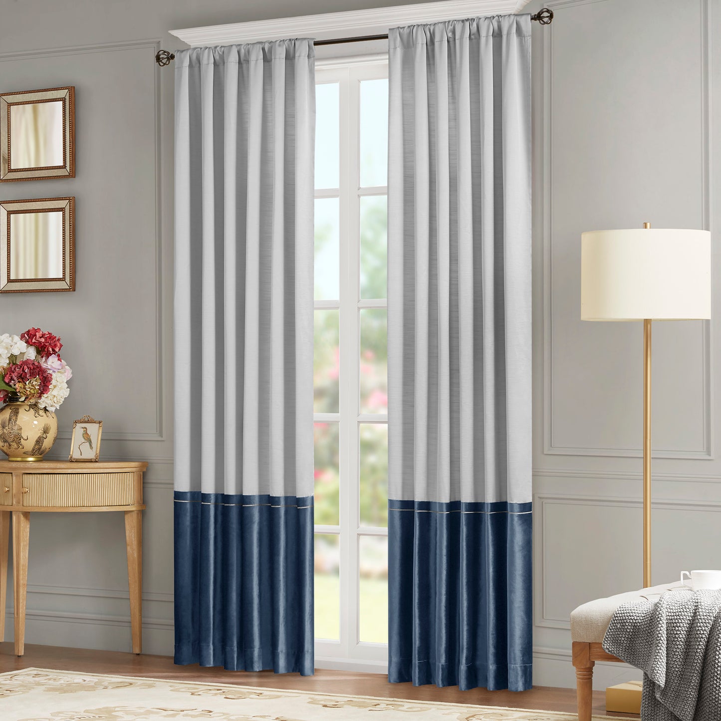 Croscill Classics Invertible Curtain Panel (Single)