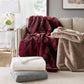 Croscil Solid Sable Fur Throw