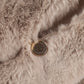 Croscil Solid Sable Fur Pillow with Zipper